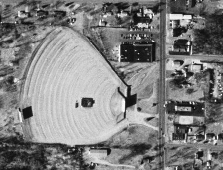 US-23 Drive-In Theater - Aerial